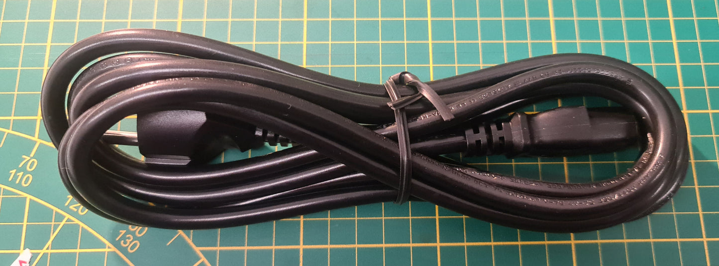 Avaya Kaltgerätekabel 250 cm 2,5m Netzkabel Kabel für PC, Monitor, Drucker, Laserdrucker