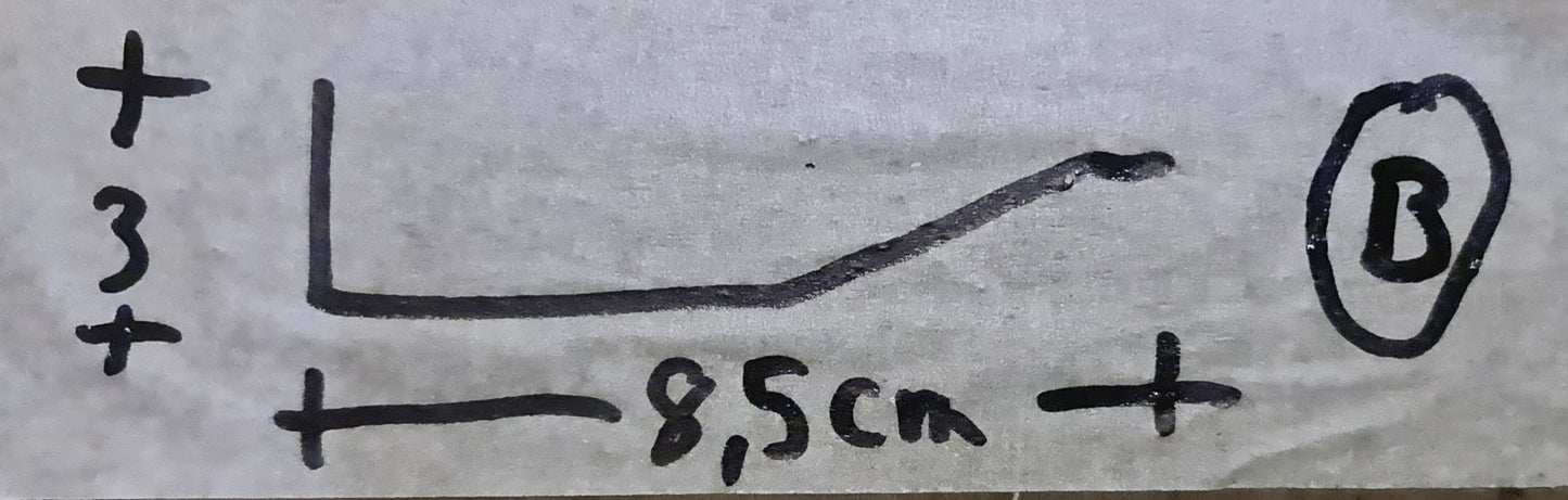 Hobby Wohnwagen Blende der Küchenzeige Küchenblock Cramer Gaskochfeld 102,5 cm lang BJ 1986 bis 1990