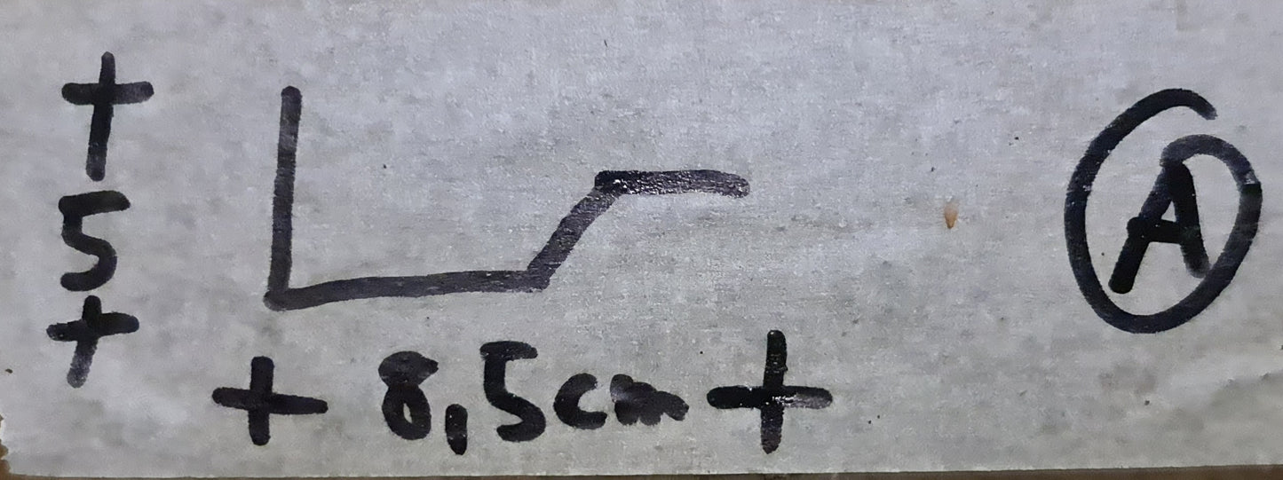Hobby Wohnwagen Blende der Küchenzeige Küchenblock Cramer Gaskochfeld 102,5 cm lang BJ 1986 bis 1990