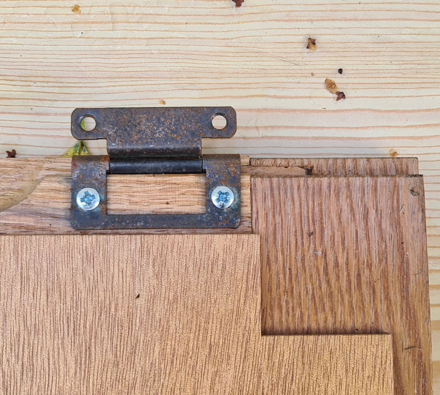 Hobby Prestige Wohnwagen Tür Klappe Oberschrank Hängeschrank Eiche rustikal