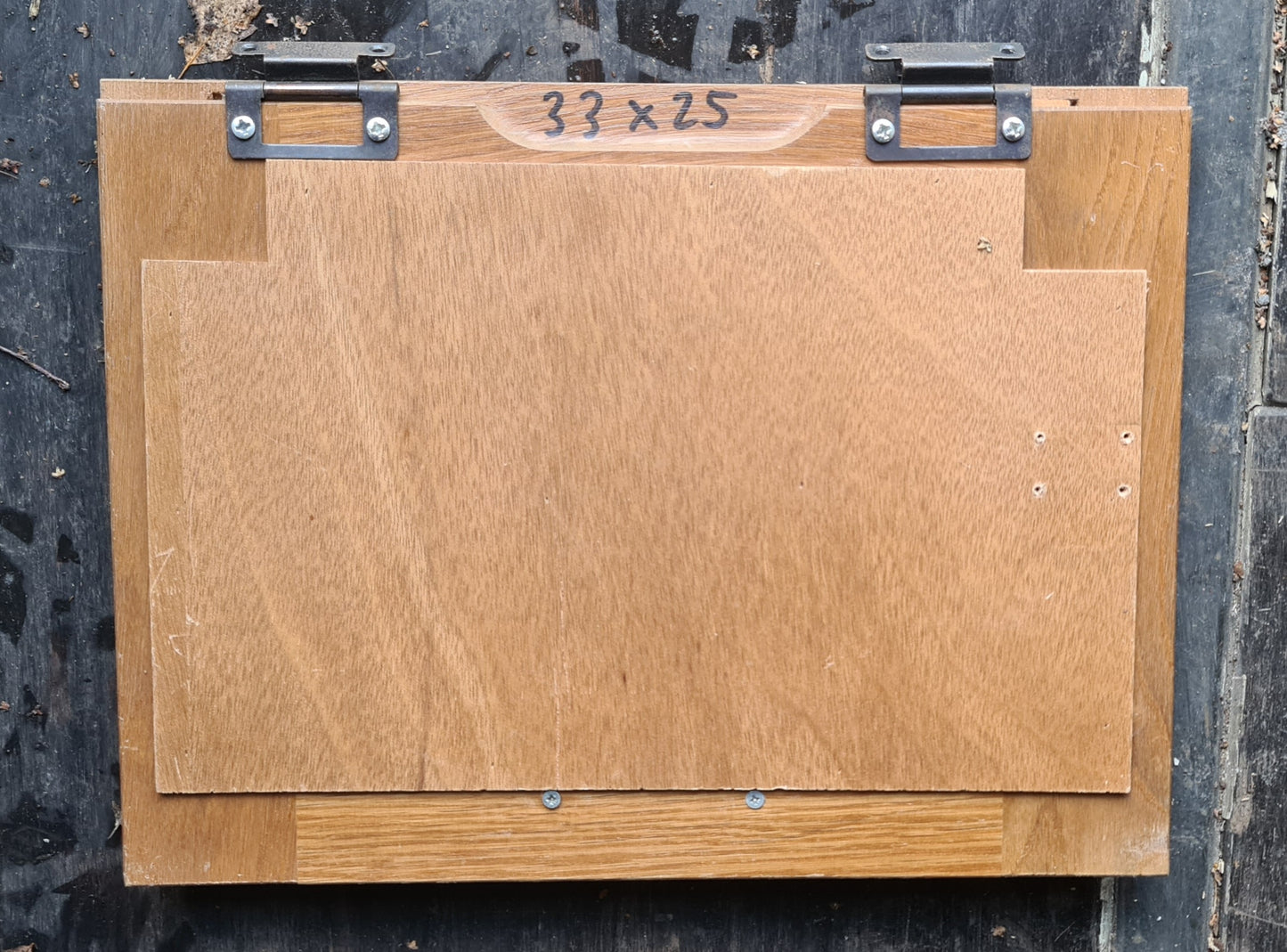 Hobby Prestige Wohnwagen Tür Klappe Eiche Hängeschrank 33x25 Klavierband-Scharnier