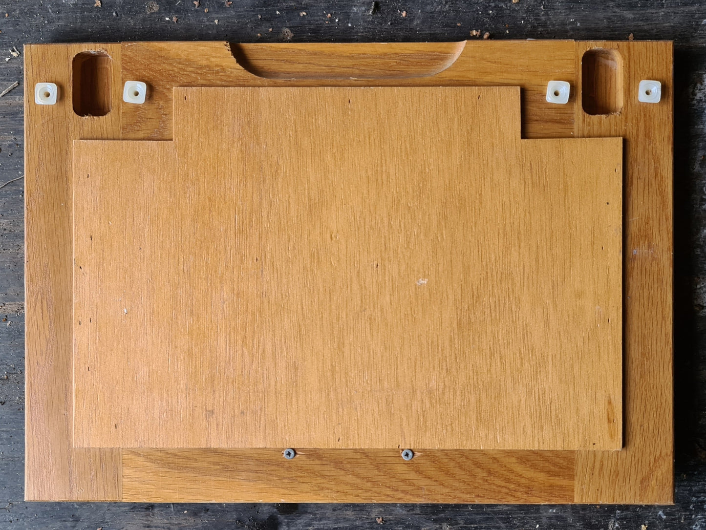 Hobby Prestige Wohnwagen Tür Klappe Eiche Hängeschrank 35x25 / 31,5x25 cm