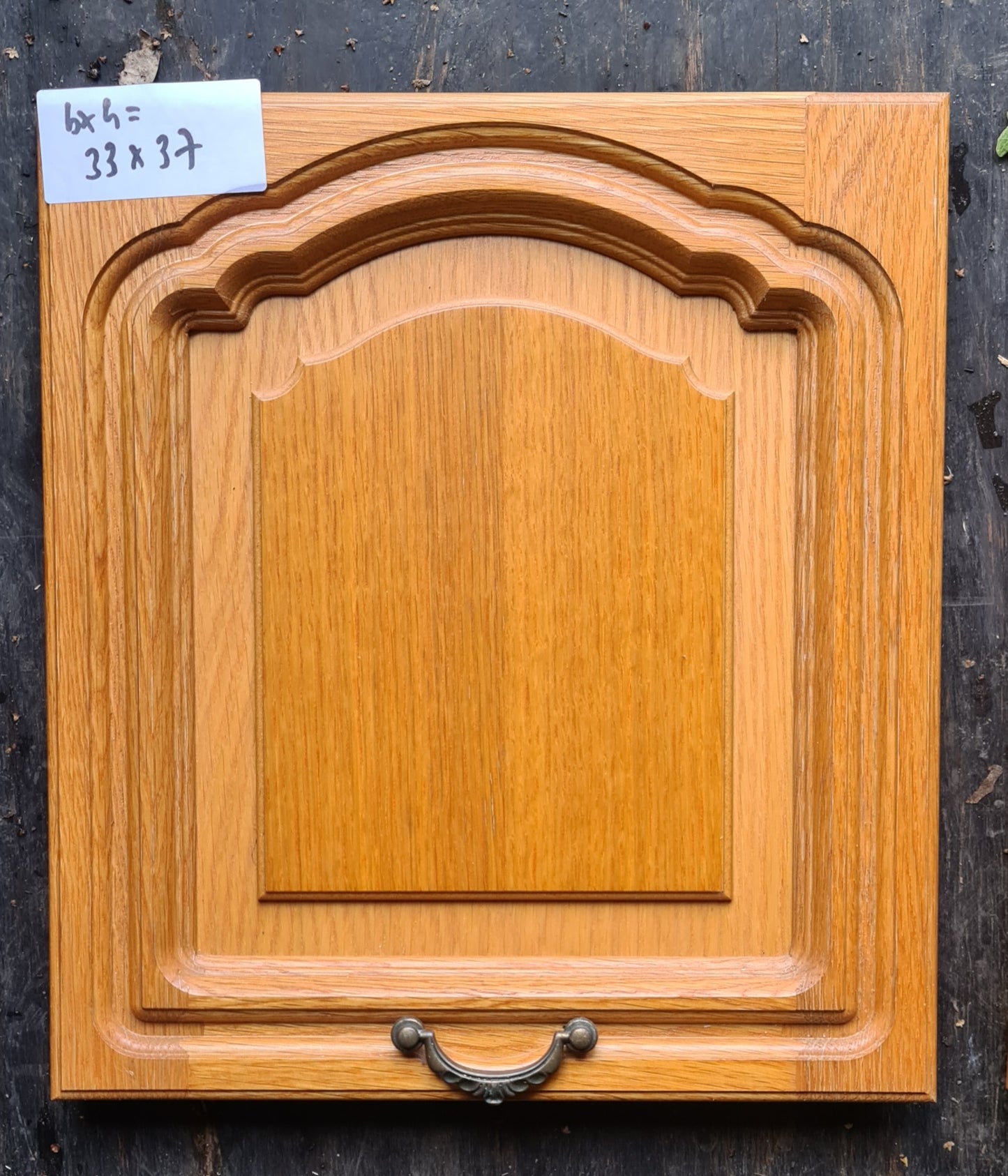 Hobby Prestige Wohnwagen Tür Klappe Eiche Hängeschrank 33x37 cm