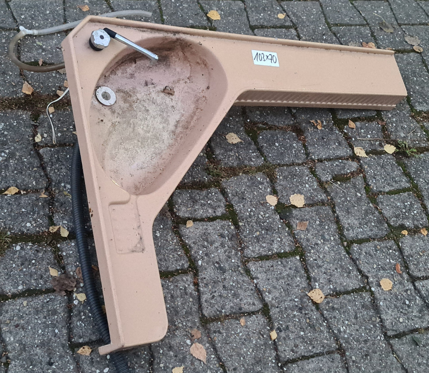 Hobby Prestige Wohnwagen Waschbecken Nasszelle Toilette Bad 1990 Eckwaschbecken