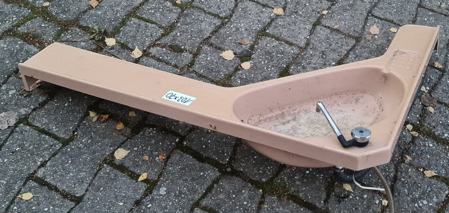 Hobby Prestige Wohnwagen Waschbecken Nasszelle Toilette Bad 1990 Eckwaschbecken