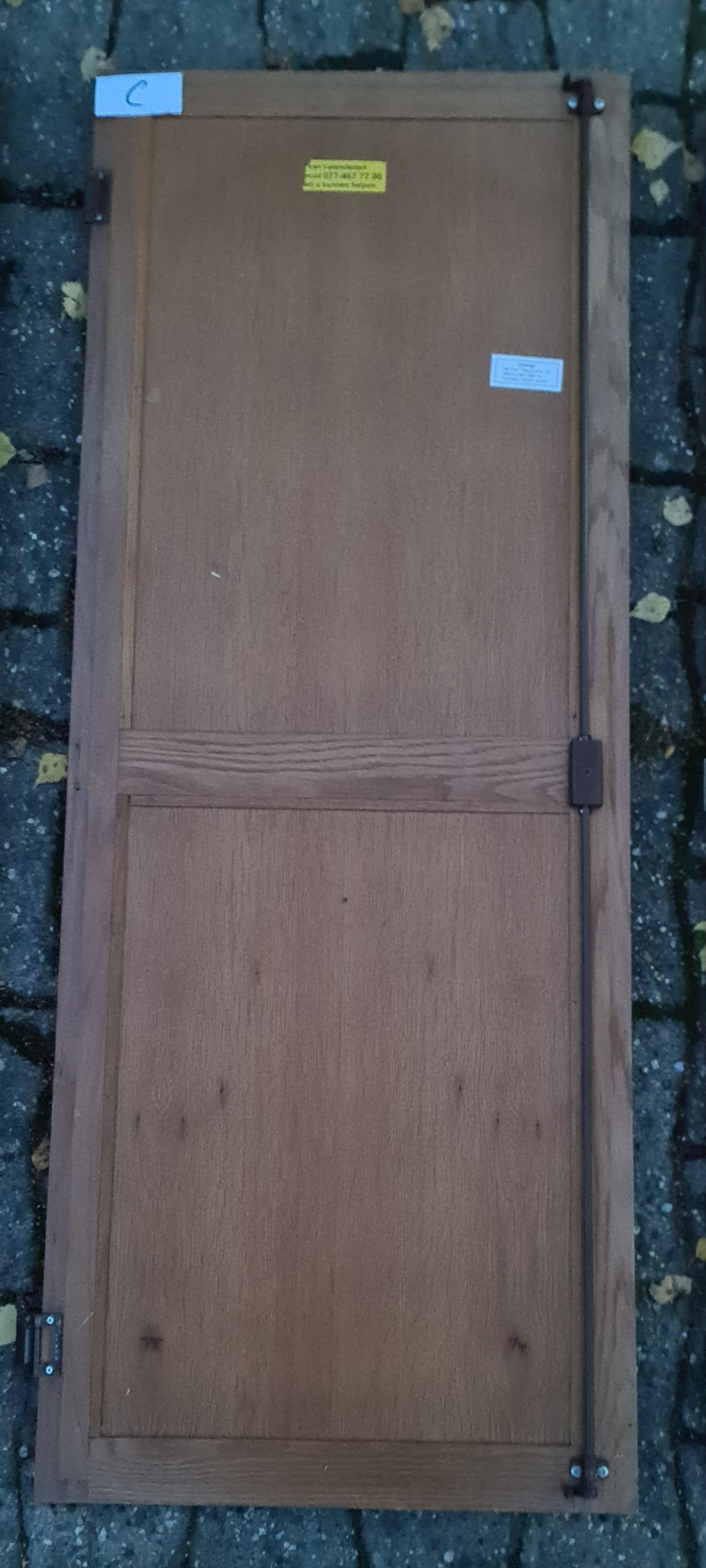 Hobby Prestige Wohnwagen Tür Kleiderschrank Kleiderschranktür Eiche rustikal