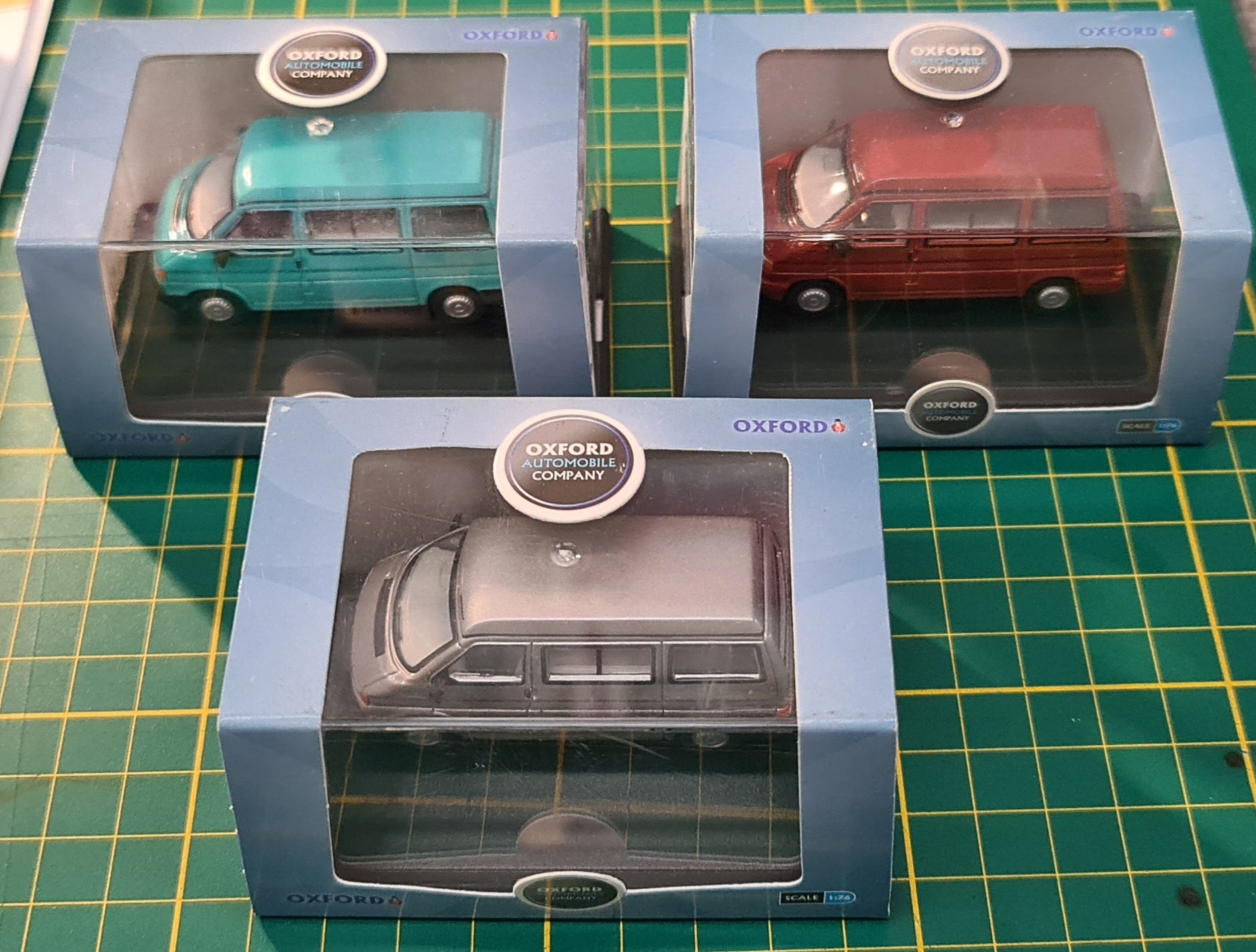 Oxford VW T4 California kurzer Radstand u. Vorderwagen 1:76 Multivan m – Camper-Forum-Münsterland