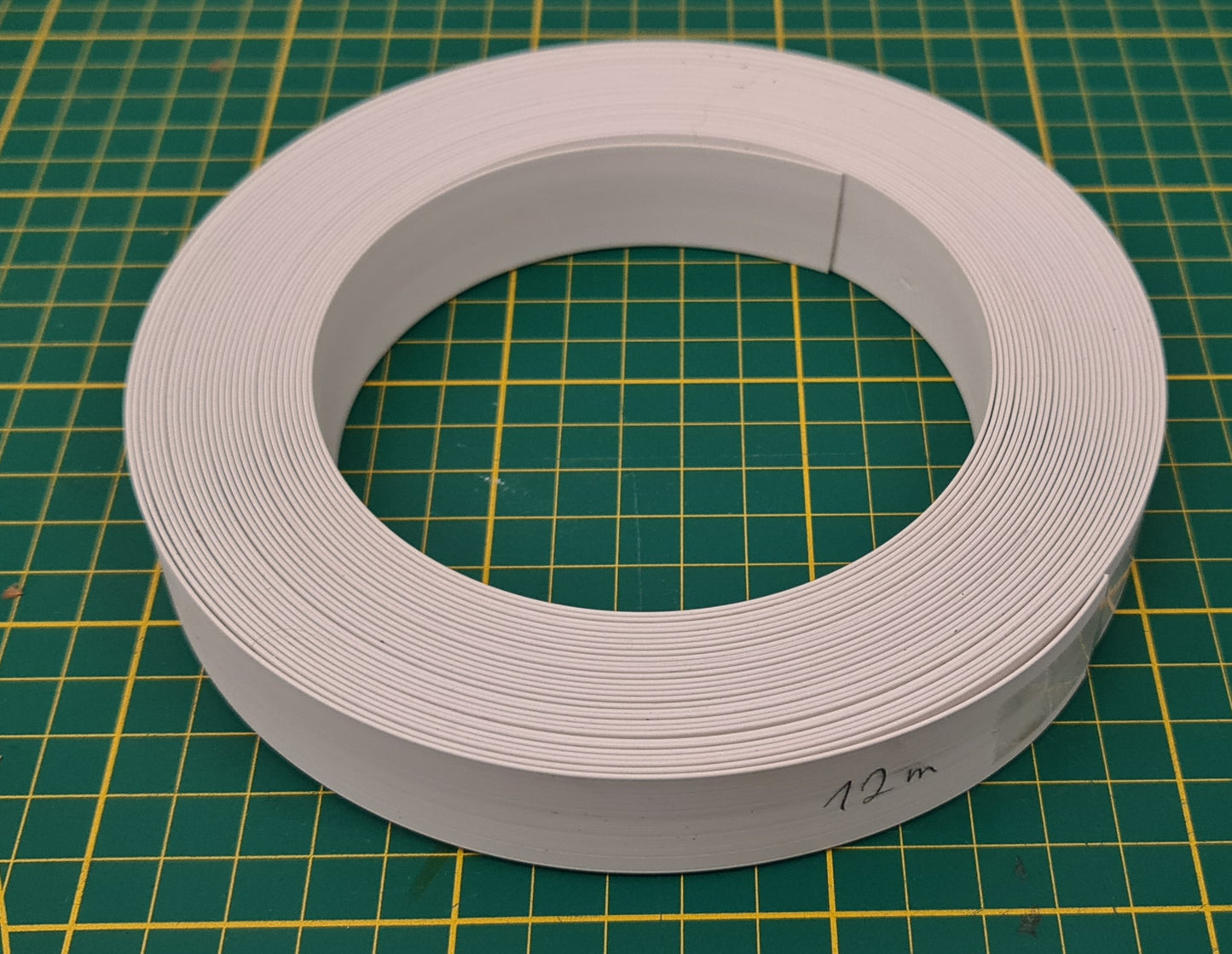 Abdeckprofilband Einlegeprofilband Einziehband weiß NEU 23 mm für Gummiprofil Ausstellfenster Wohnwagen Hobby