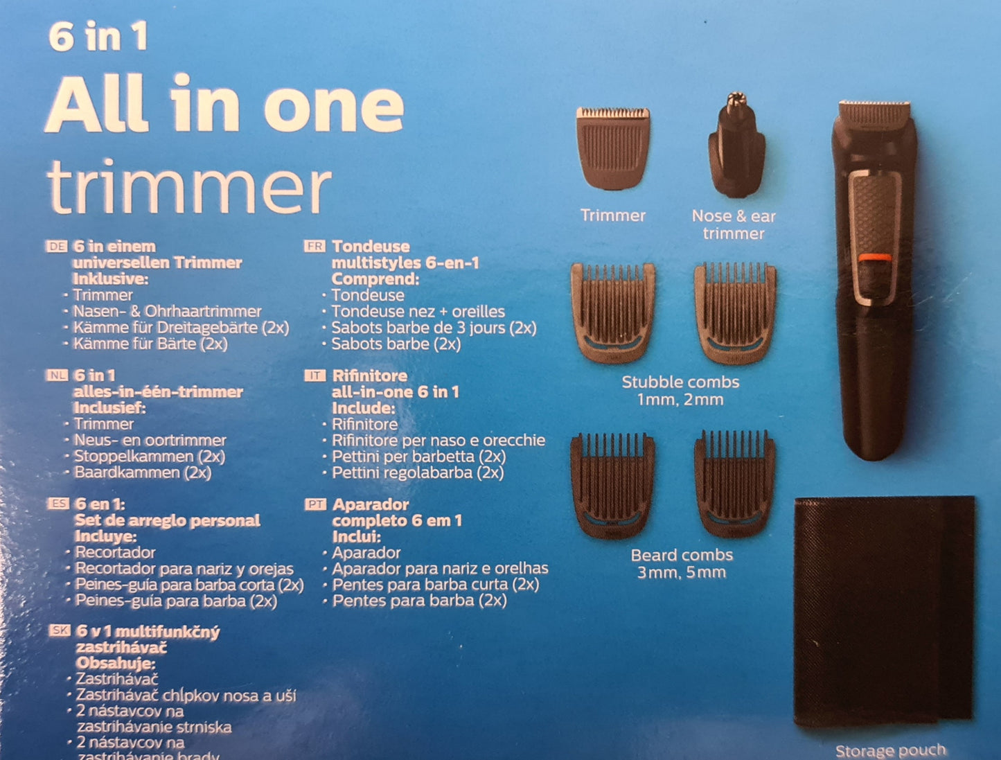 Philips Multigroom Series 3000 All in one trimmer Akku-Haarschneidegerät MG3715