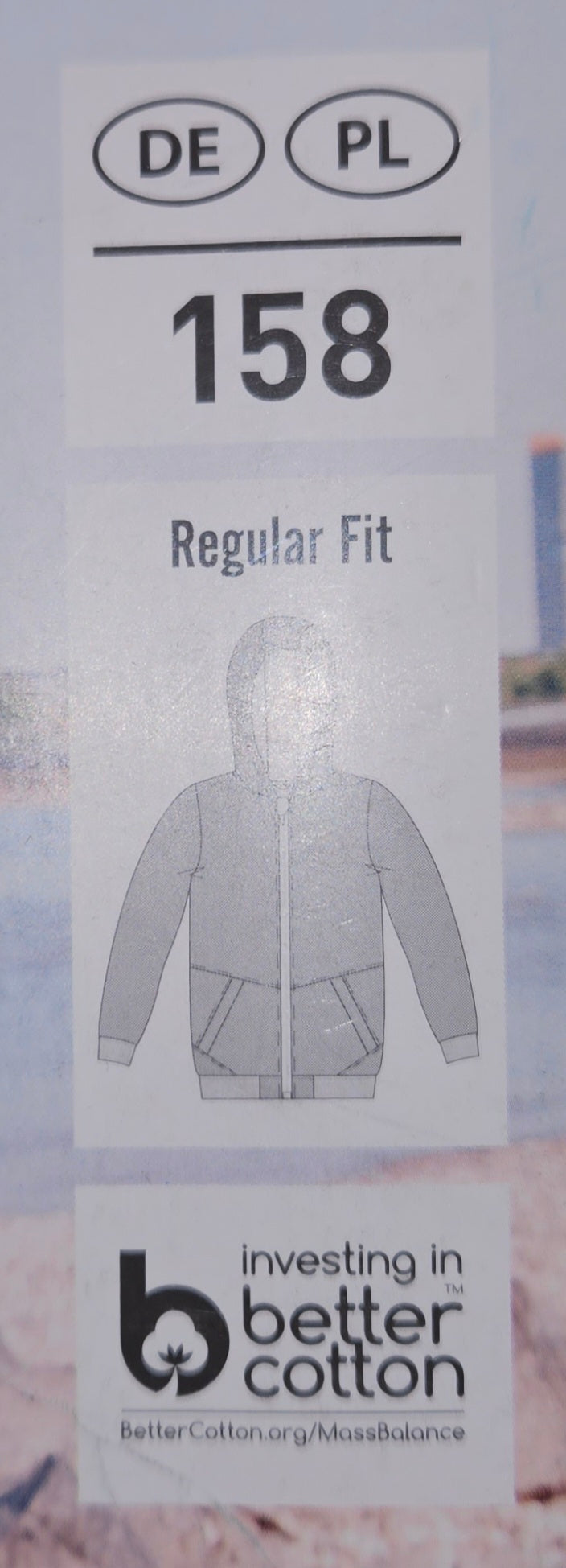 Pocopiano Kids Kinder Outdoor Sweatjacke Übergangsjacke Gr. 152 & 158