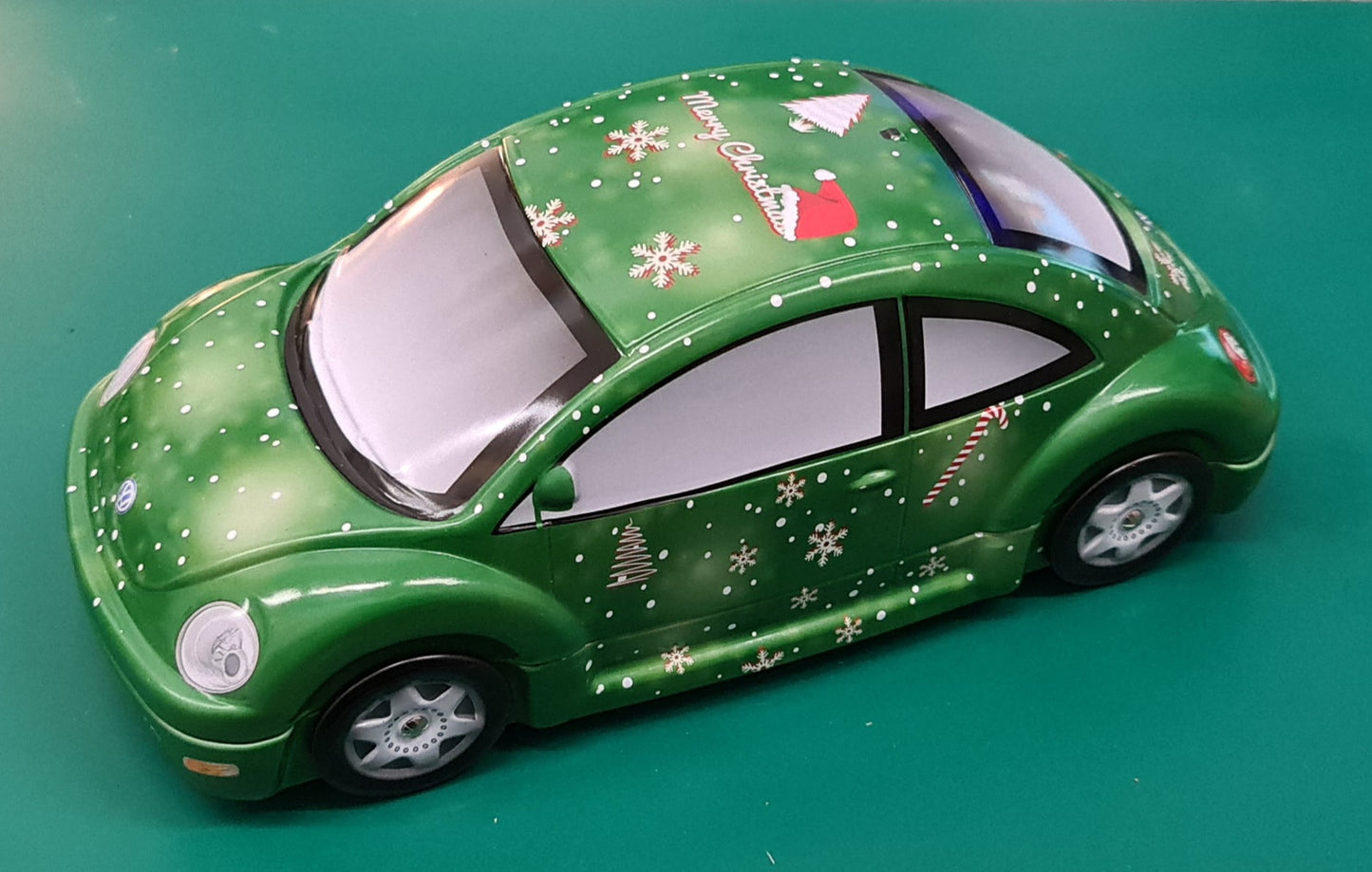 VW Volkswagen Beetle Metalldose Dose ( ohne Kekse ) 22,5 cm lang