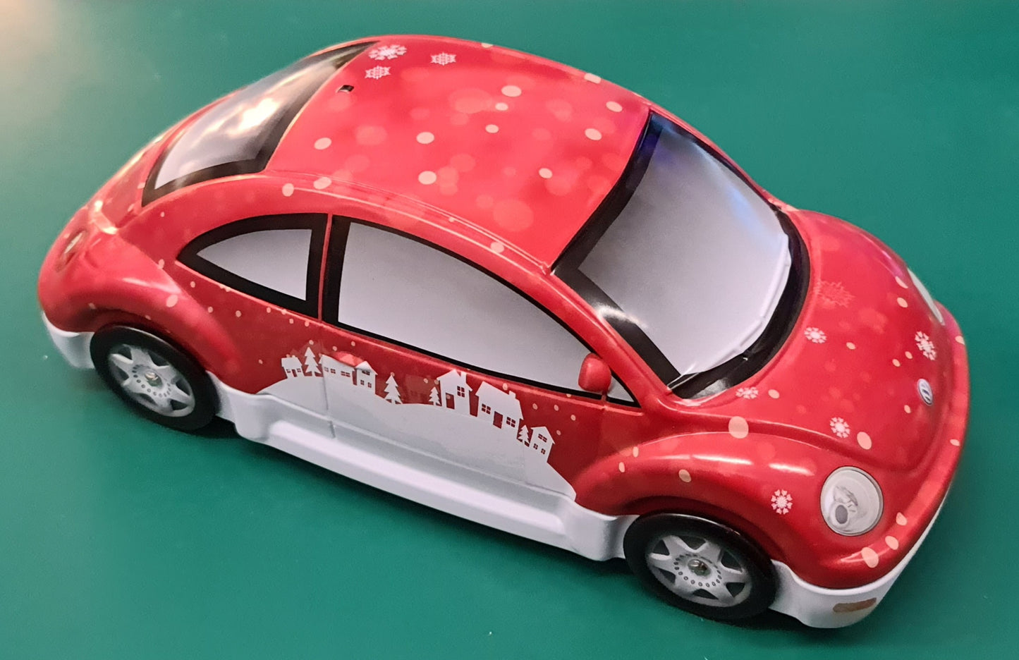VW Volkswagen Beetle Metalldose Dose ( ohne Kekse ) 22,5 cm lang
