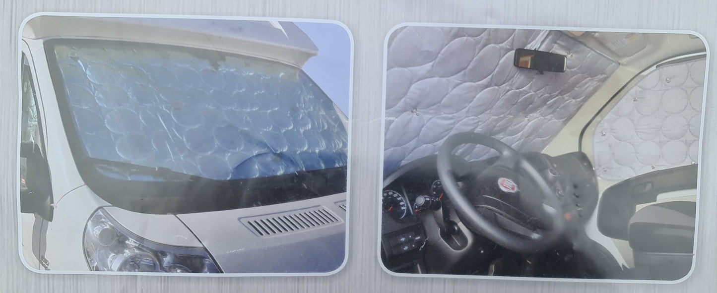 HTD Thermomatte Frontscheibe für Fiat Ducato 244 er Bj. 1994 - 2006