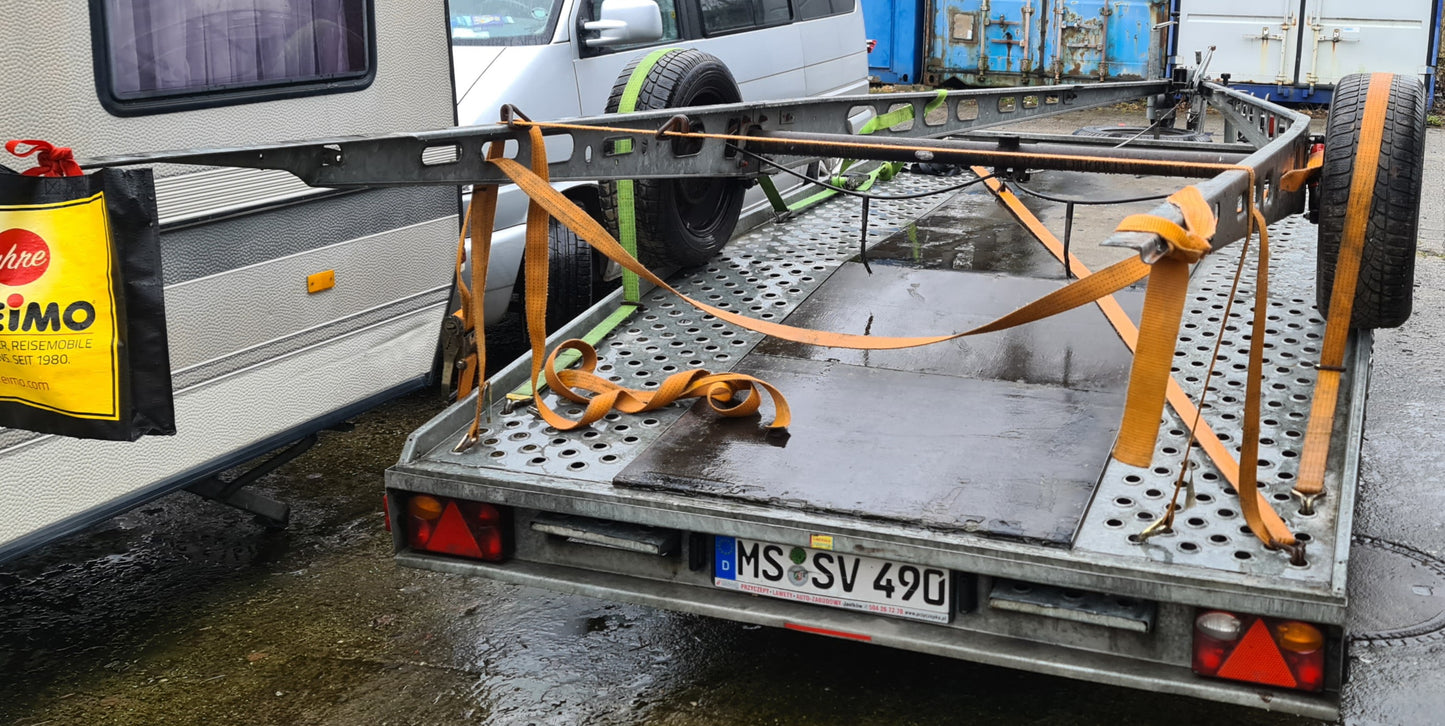 LMC Wohnwagen / AL-KO Fahrwerk Fahrgestell 545 K von 1994 Achse 1400 kg zulässiges Gesamtgewicht