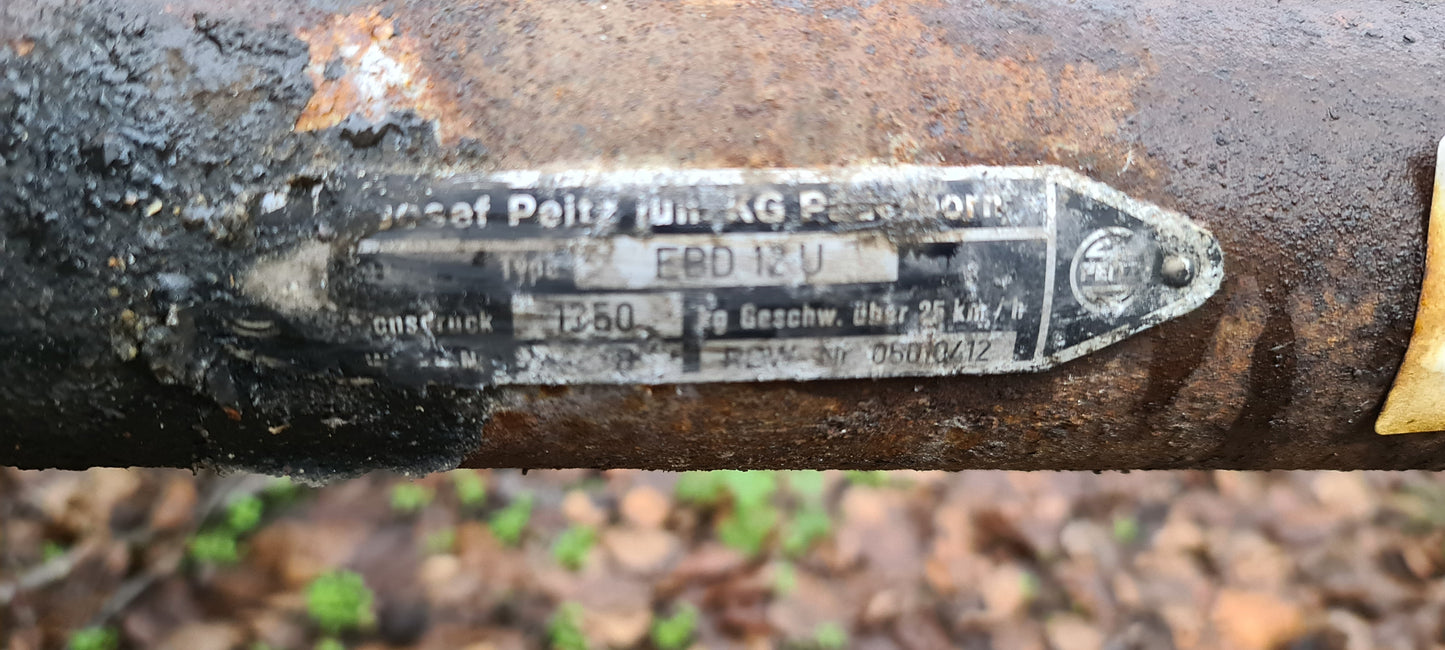 Hobby Wohnwagen Fahrgestell Fahrwerk Typ 545 Prestige BJ 1988 1200kg