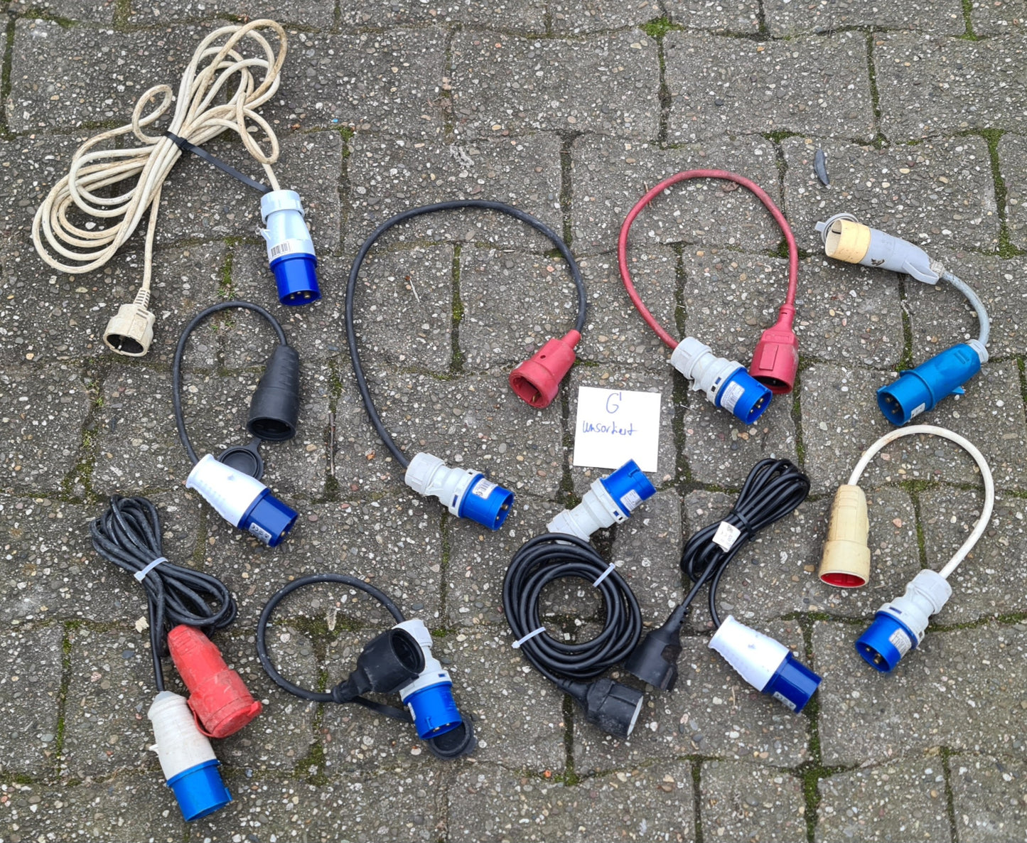 CEE-Verlängerungskabel / CEE-Stecker / CEE-Anschlusskabel CEE zu CEE / CEE zu Schuko / Schuko zu CEE *Gebraucht *