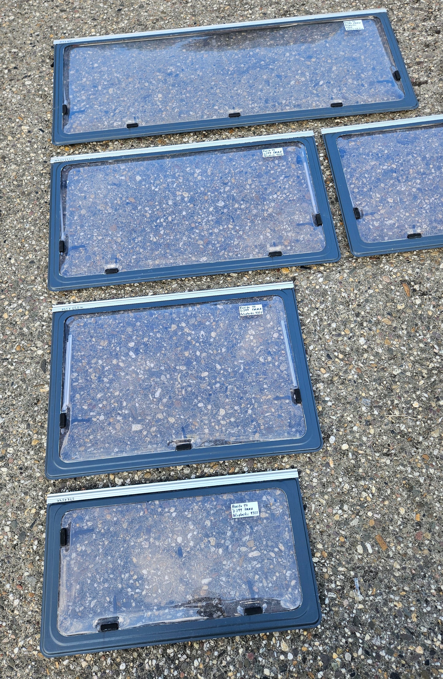 Polyplastic Roxite 94 Rotterdam D 399 PMMA 9307 / 9306 von LMC Wohnwagen