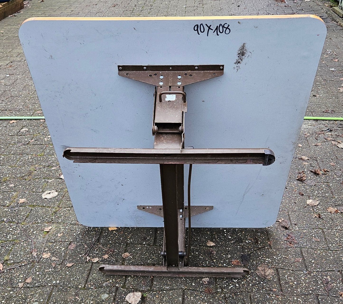 Kesseböhmer Hubtisch / Hubtischgestell Wohnwagen / Wohnmobil HTA 116 - braun
