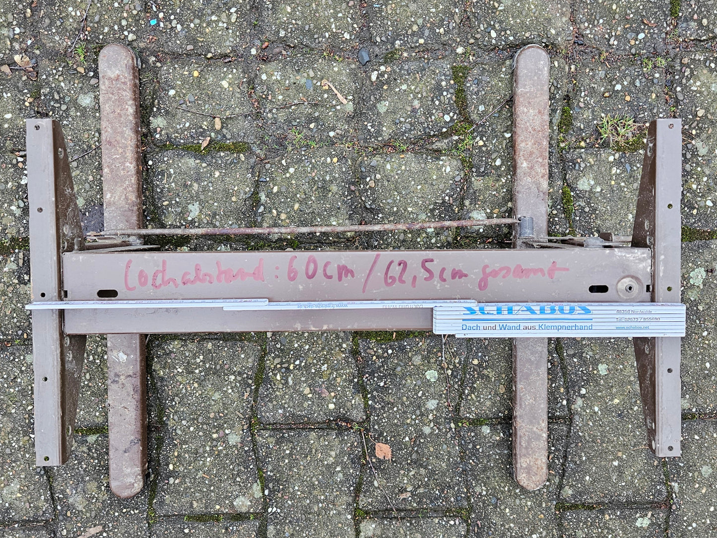 Kesseböhmer Hubtisch / Hubtischgestell Wohnwagen / Wohnmobil HTA 116 - braun