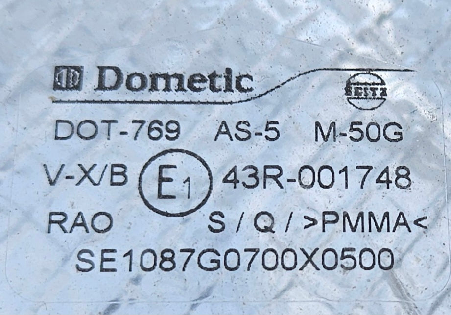 Dometic Seitz Dachhaubenoberteil Midi-Heki 700 x 500 mm für KURBEL oder BÜGEL Variante BG 1512 BG1512