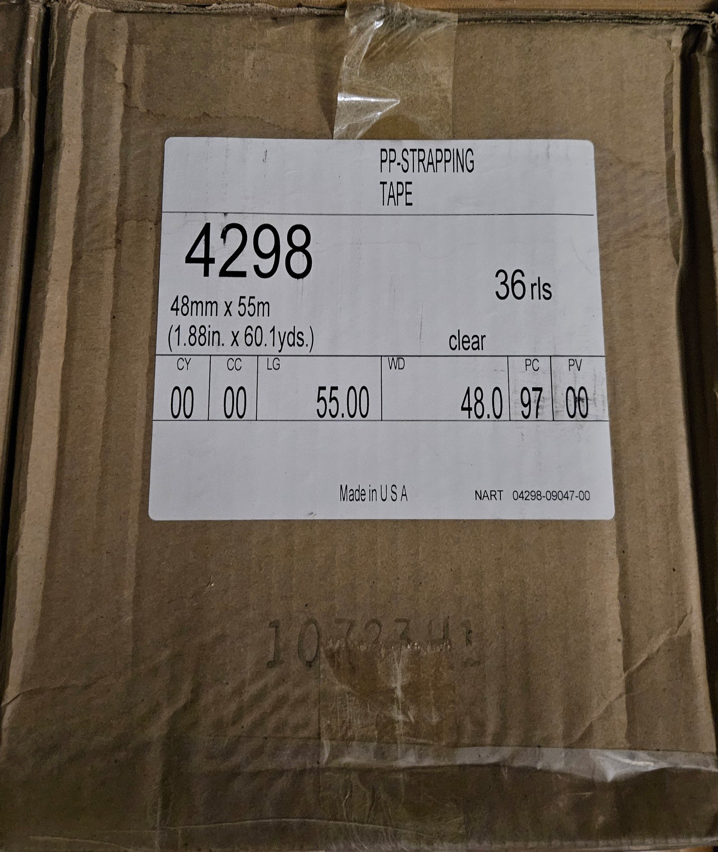 Paketband Klebeband Kleberolle Paketkleberolle Paketklebeband Packband 48mm x 55m transparent 12cm Rollendurchmesser 65 µm Polyvinylchlorid Klebeband Extra-stabil & reißfest