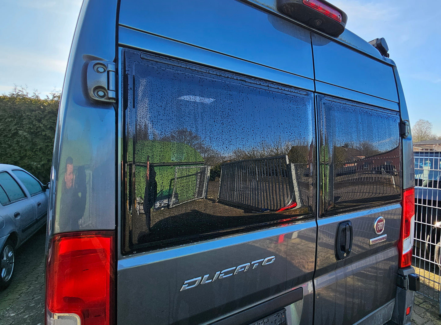 Polyplastic vorgehängtes Ausstellfenster Fiat Ducato 250 Peugeot Boxer Citroen Jumper ab BJ 2006