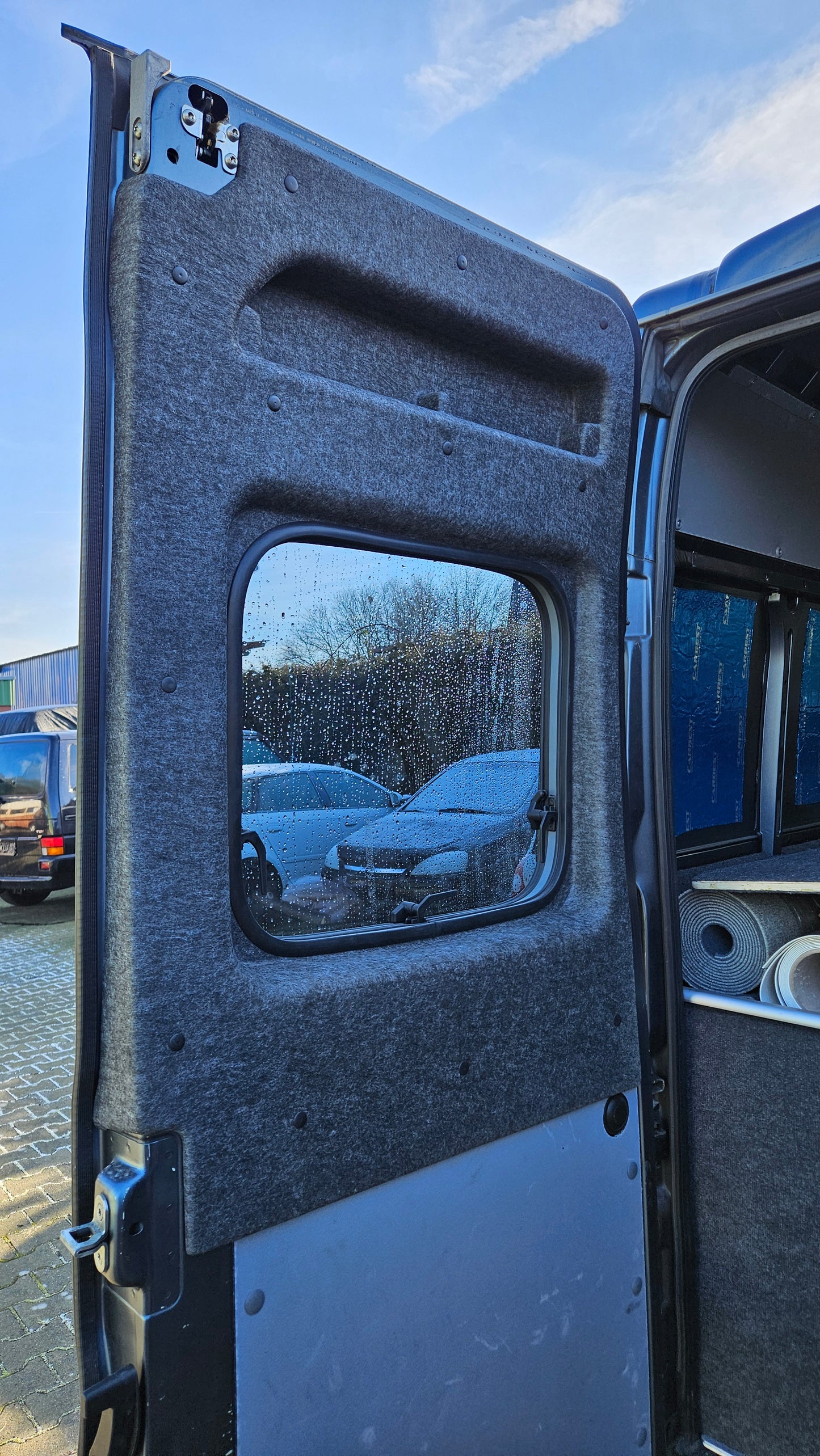 Polyplastic vorgehängtes Ausstellfenster Fiat Ducato 250 Peugeot Boxer Citroen Jumper ab BJ 2006