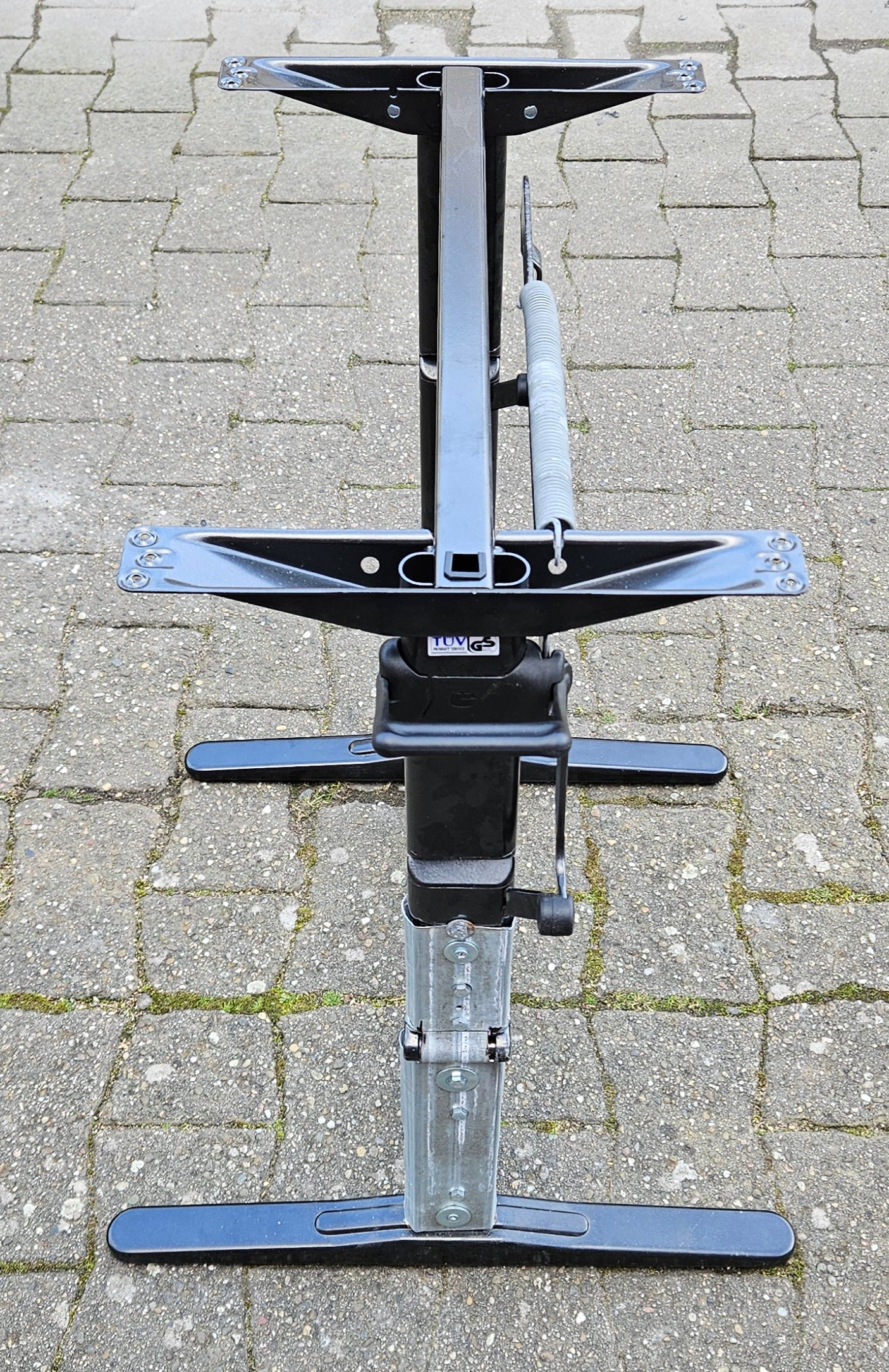 Kesseböhmer Hubtischgestell HTA 116/26 - anthrazit 600 mm Säulenabstand Hubtisch