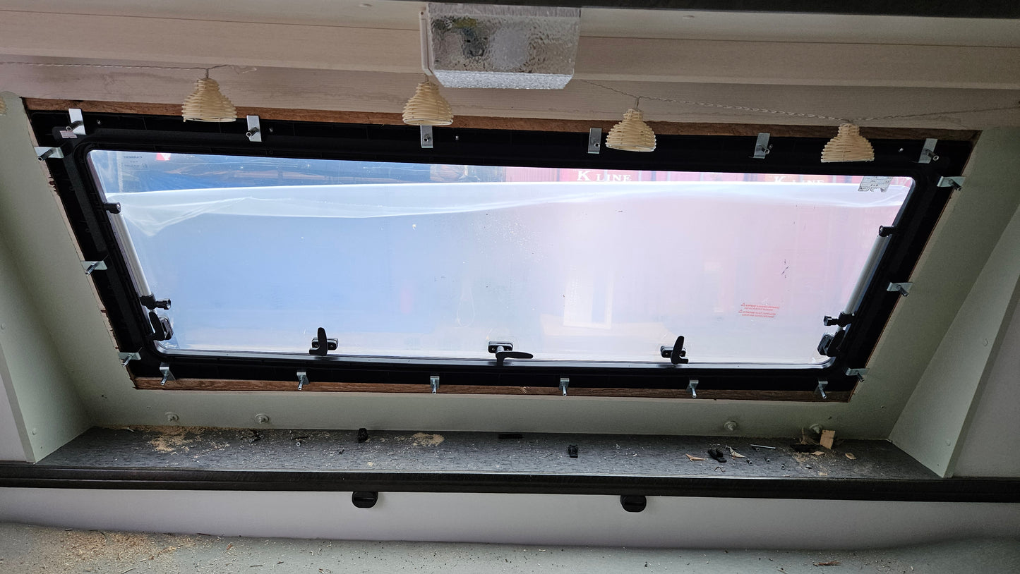 Carbest Classic Fenster Acryl-Ausstellfenster doppelverglast
