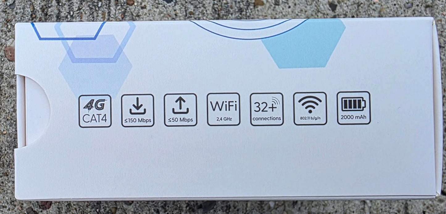 ZTE MF920U mobiler LTE WLAN-Hotspot 4G Router mit od. ohne LIDL Sim-Karte Vodafone