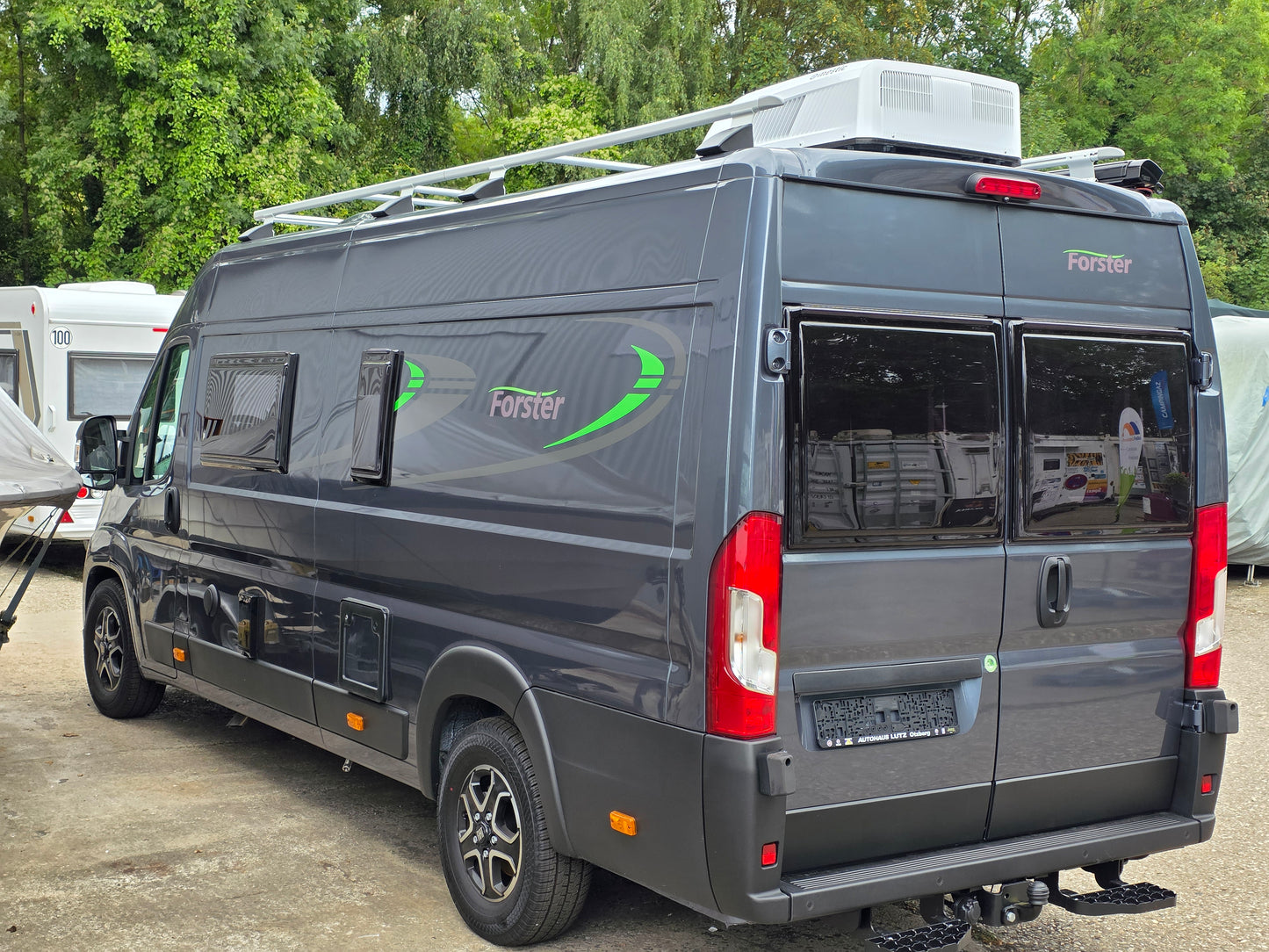 FIAMMA Kit Roof Rail Ducato Cover rechts & links 98658-102 / 98658-103 für F80s an Fiat Ducato 250 ab BJ. 2006