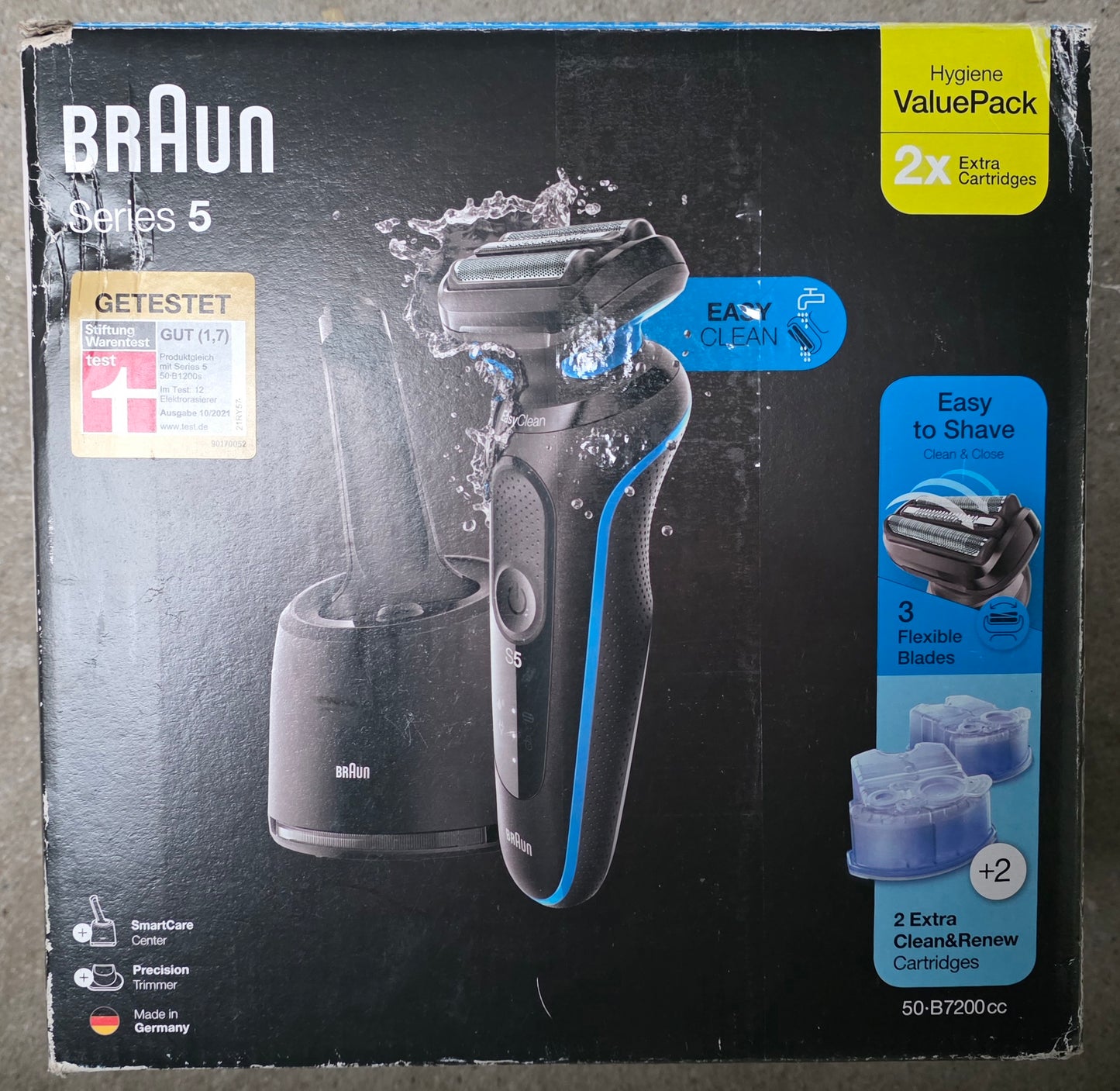Braun Series 5 Rasierer Rassierapparat Modell 50 B7200cc