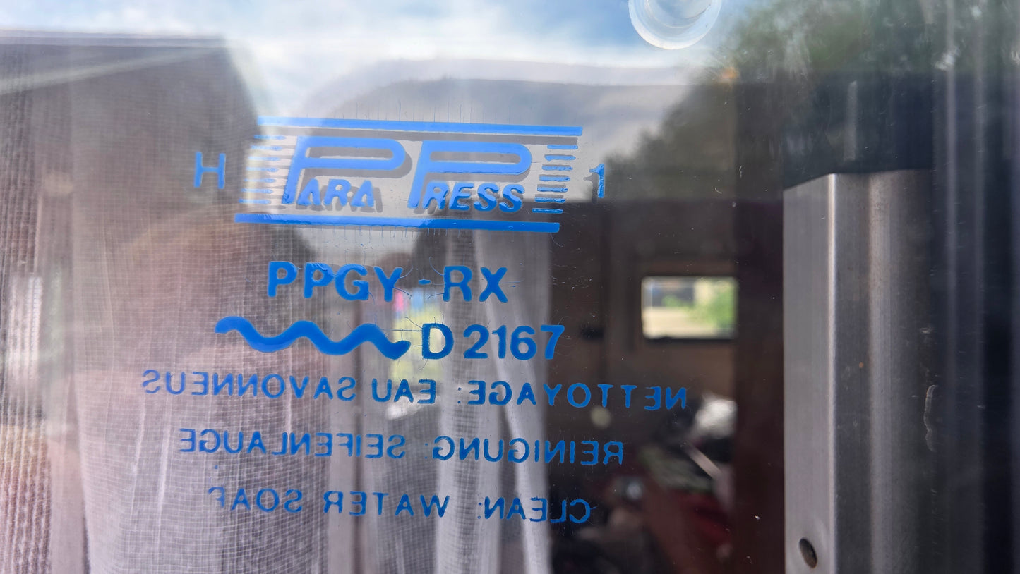 ParaPress Para Press Ausstellfenster PPGY-RX D2167 versch. Größen vom Hobby Wohnwagen BJ 1994