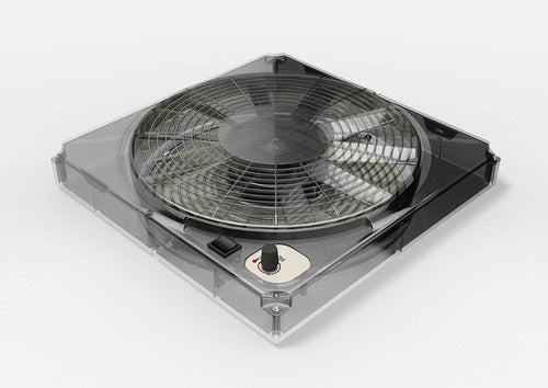 Fiamma Dachhaube Vent F Pro 400x400mm mit Plisseerollo