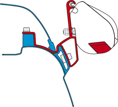 FIAMMA Adapter für F35, California