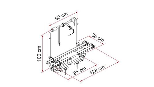 Fiamma CARAVAN XL A PRO 300 - Deep Black