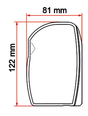 Fiamma F43van F43 Wandmarkise 270 und 300cm