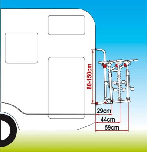 Fiamma Heckträger Carry Bike UL für 2 Räder