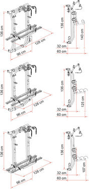 Fiamma Fahrradträger Carry Bike Frame für VW Crafter