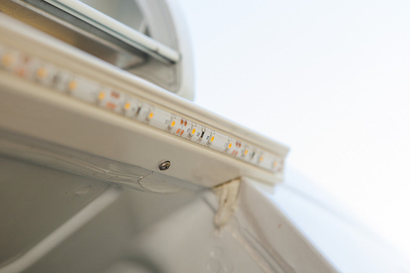 Dometic RainTec RT 100 12V-LED-Regenrinne schwarz od. Fiat weiß für Fiat Ducato 250 / 250 Rain Tec