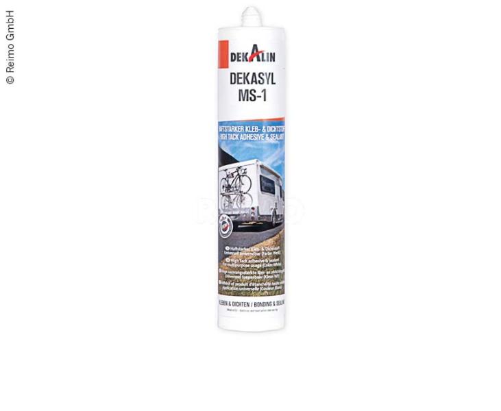 Dekalin Dekasyl MS-1 haftstarker Dichtstoff Polymer 290ml Kartusche in weiß, grau, schwarz