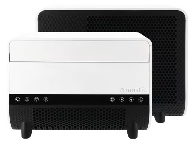 Mestic Split-Klimaanlage Mestic SPA-5100 (S) mit 1.495 W / 5.100 BTU/h, Bluetooth- und WiFi-fähig, für Kastenwagen, Wohnmobil, Wohnwagen
