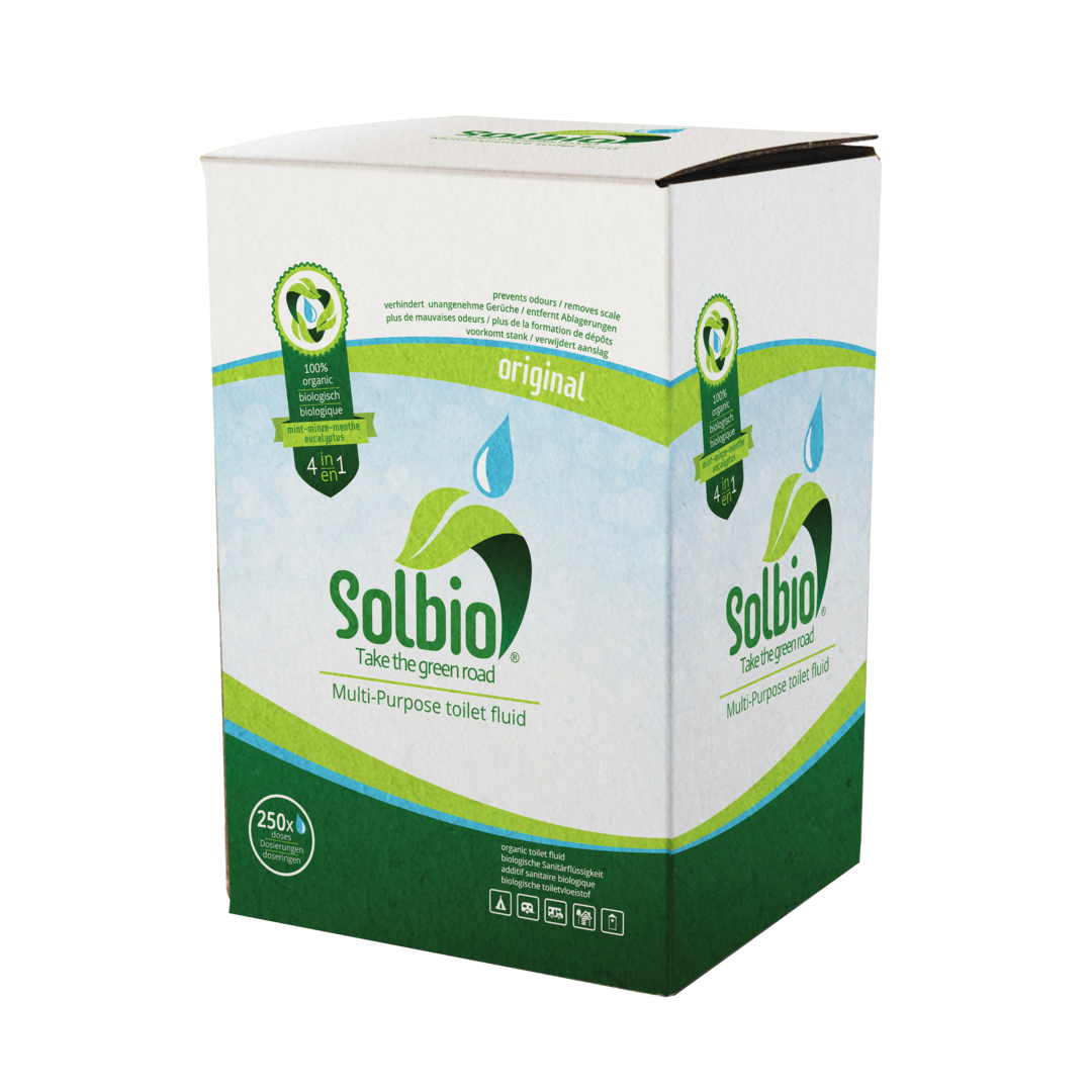 Solbio Original 800 ml / 1,6l / 10l biologische Sanitärflüssigkeit