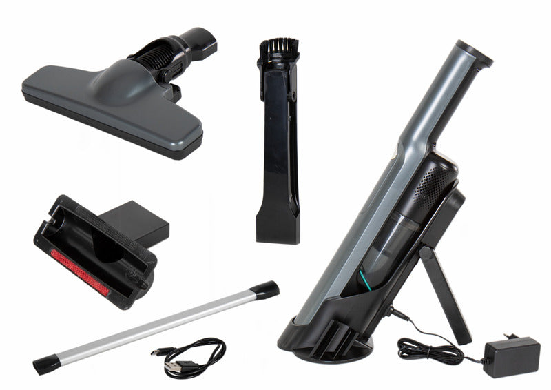 Carbest Akku-Staubsauger 14,8V / 200W Camping-Staubsauger 230V & USB