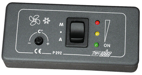 CBE 12V Kühlschrank-Doppellüfter Kühlschranklüfter Tornado, wahlweise mit Anzeigepanel / Bedienteil MCV-2 od. P292-2