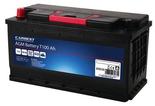 Carbest Deep-Cycle AGM-Power Line Batterie 60 Ah - 134 Ah
