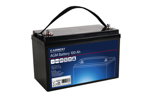 Carbest Deep-Cycle AGM-Power Line Batterie 60 Ah - 134 Ah