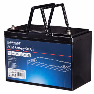 Carbest Deep-Cycle AGM-Power Line Batterie 60 Ah - 134 Ah