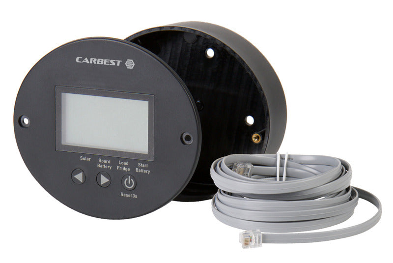 Carbest MPPT-Solarladeregler Solar-Ladegerät 12A 165W / 25A 350W / 30A 390W