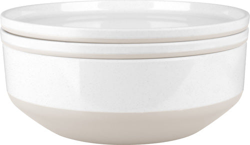 Brunner Melamin-Geschirr-Set Odette - Set1 - 16-teilig - Für 4 Personen / Set2 - 7tlg